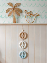Load image into Gallery viewer, 3 Tier Boucle Peace Sign