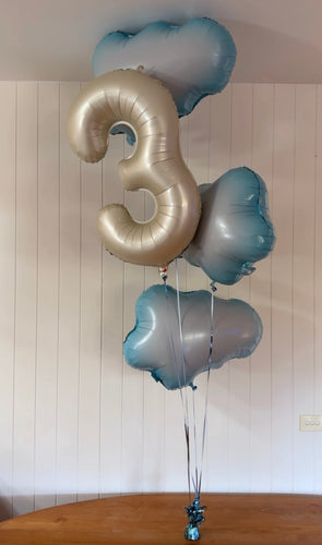 0-9 Foil Number Balloon
