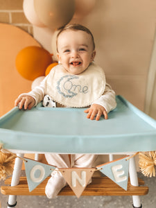 ‘ONE’ High Chair Bunting