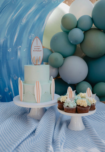 Personalised Surfboard Cake Topper