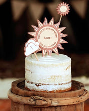 Load image into Gallery viewer, Sun Cake Topper (prices start from $49.95)