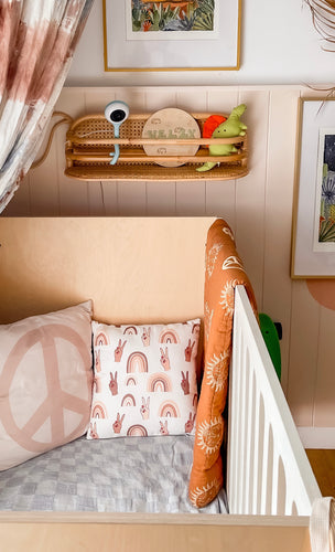 Peace and Rainbow Cushion