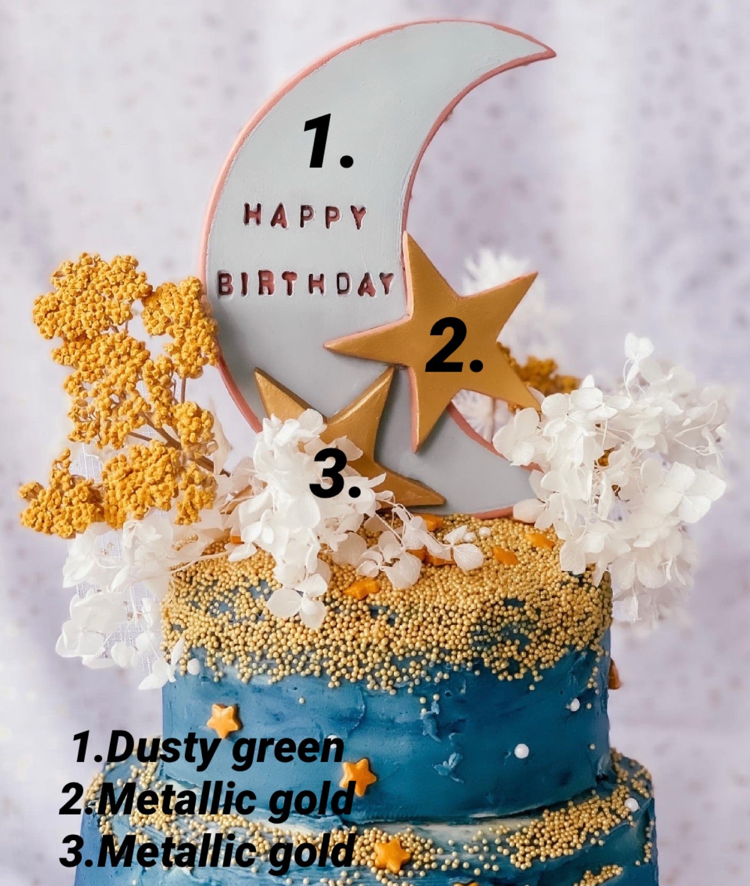 Cake Topper, KK 3 Packs Happy Birthday Cake Toppers India | Ubuy