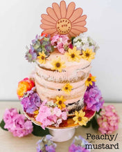 Load image into Gallery viewer, Personalised Daisy Cake Topper